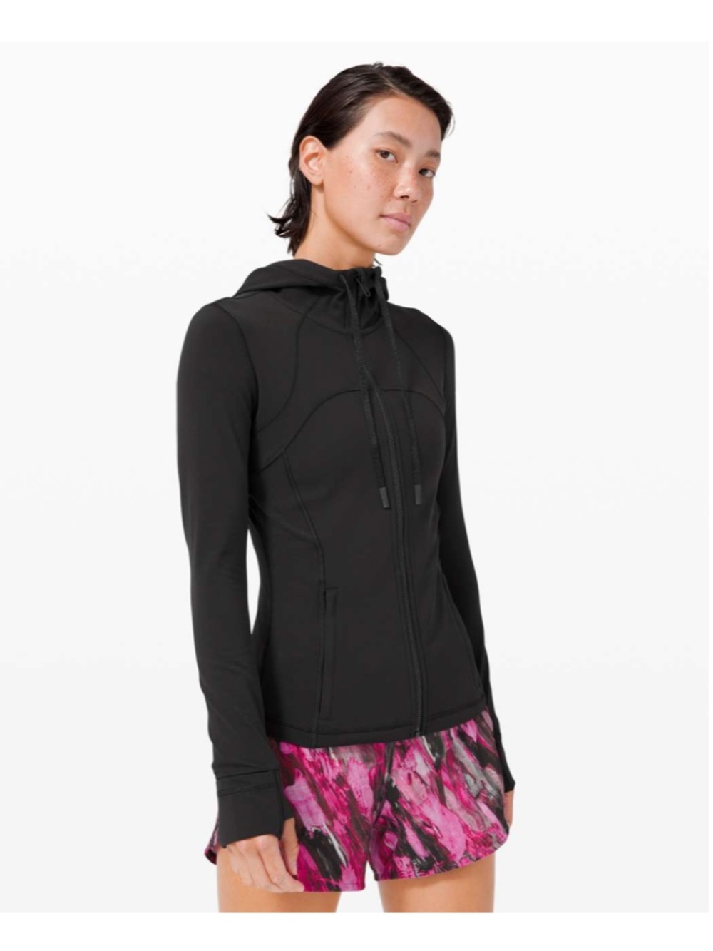 Lululemon Hooded Define Jacket *Nulu in Black - Size 8